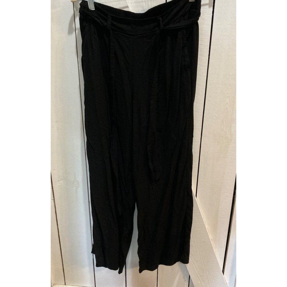 Torrid black wide leg tie pant 00